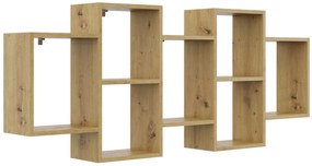 Nowoczesna Półka Wisząca Dąb Artisan W1-D53