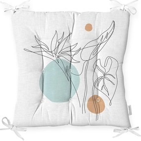 Poduszka na krzesło 40x40 cm Abstract Shapes – Mila Home