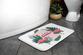 Dywanik do łazienki Dywanik do łazienki Flamingi Ptaki
