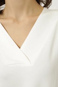 Damska bambusowa piżama CHIARA S Kremowy / Czarny