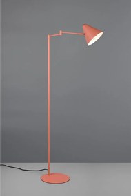 Pomarańczowa lampa stojąca z elastyczną konstrukcją (wysokość 126,5 cm) Cosima – Trio