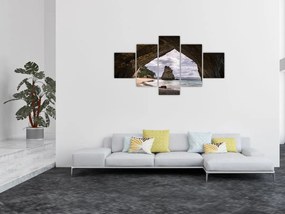 Obraz z jaskini, Nowa Zelandia (125x70 cm)