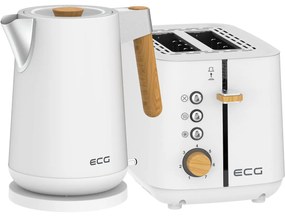 ECG ST 2768 toster Timber White