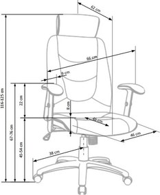 Nowoczesny fotel biurowy Stilo
