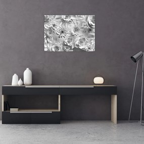 Obraz - Białe kwiaty (70x50 cm)