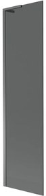Mexen Next L parawan nawannowy 1-skrzydłowy 50 x 150 cm, grafit, gun metal - 895-050-000-03-40-95