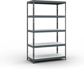 Regał półkowy 1966 x 1200 x 600 mm, nośność 280 kg