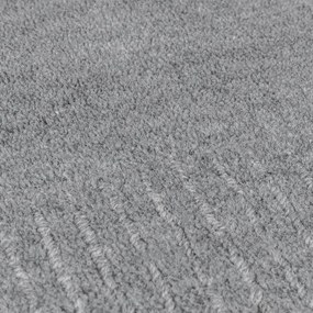 Szarobeżowy wełniany dywan tkany ręcznie 200x290 cm Border – Flair Rugs