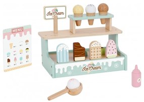 Tooky toy stragan z lodami lodziarnia drewniana