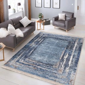 Niebieski chodnik 80x200 cm – Mila Home