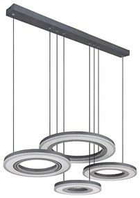 Globo 67191-80 - LED Żyrandol ściemnialny na lince BLASIUS LED/80W/230V+ pilot