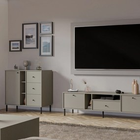 Komoda TORINO 100 cm do Salonu Sypialni Odcienie zieleni