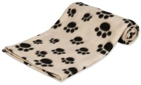 Beżowy polarowy koc dla psów 100x70 cm Trixie Barney – Plaček Pet Products