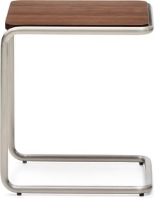 Stolik w dekorze orzecha 42x42 cm Tarsel – Kave Home