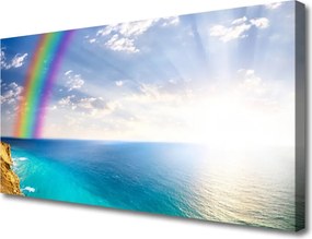 Obraz drukowany na płótnie Storczyki w Deszczowej Świeżości