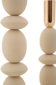 Zestaw świeczników SHUTTLE, 25 cm, 33 cm