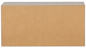 Kremowa szafa modułowa z litego drewna sosnowego 100x50 cm Daily – vtwonen