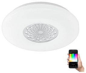 Eglo 96821 - LED Ściemnialne oświetlenie ścienno-sufitowe CAPASSO-C LED/17W/230V