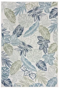 Zielono-niebieski dywan odpowiedni na zewnątrz 120x170 cm Bella Leaf – Flair Rugs