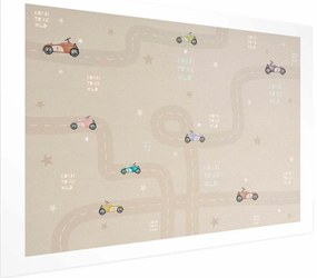 Plakat Wyścigowe autka 42x29,7 cm bez ramy z marginesem ARTGEIST B