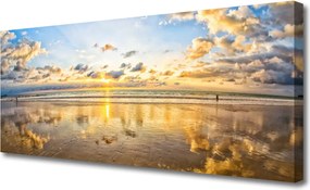 Zdjęcie na płótnie Spokojna Tafla Błękitu