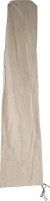 Pokrowiec ochronny MCW do parasola ogrodowego,  kremowy