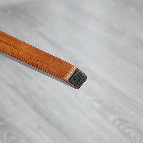 HOMCOM Zestaw 2 krzeseł do jadalni w stylu vintage, drewno, pokrycie z tkaniny, pianka, czarny