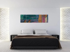 Obraz - Paul Gauguin, The Invocation, reprodukcje (170x50 cm)