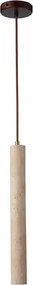 Natural 45 cm – minimalistyczna lampa wisząca z trawertynu