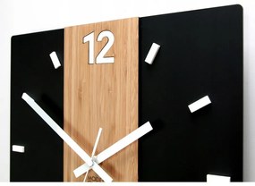 Zegar na ścianę nowoczesny do salonu sypialni cichy kwadratowy efektowny