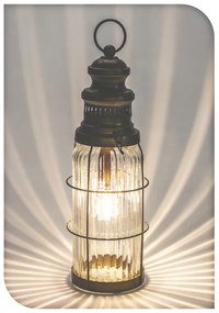 Lampion led w stylu vintage