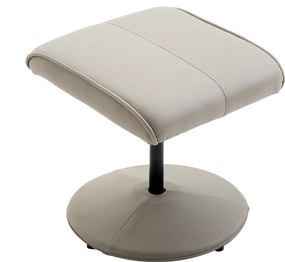Homcom Relax Chair TV Krzesło Fotel 360° Obrotowy z podnóżkiem
