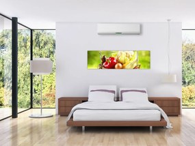 Obraz - Warzywa (170x50 cm)