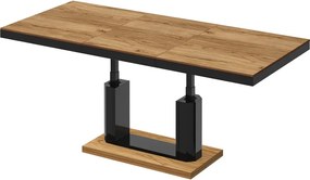 Rozkładany ławostół Quadro Lux dąb