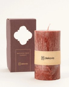 Świeca zapachowa palmowa walec Burgundy