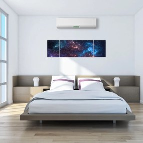 Obraz - Nocne niebo (170x50 cm)