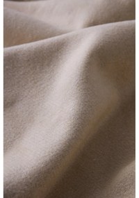 Brązowy pled z domieszką bawełny Euromant Basics, 140x180 cm