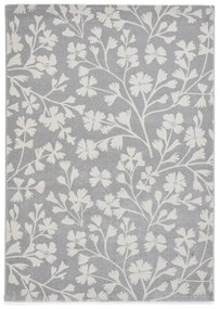 Szary dywan 80x150 cm Grace Floral – Catherine Lansfield