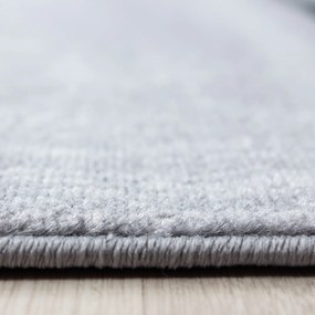 Dywan nowoczesny Plus Mur szaro-czarny 280 cm x 370 cm
