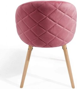 Zestaw krzeseł do jadalni , różowych, 2 szt