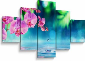 Obraz - Orchidea (125x70 cm)