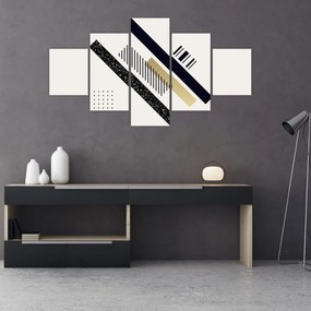 Obraz - Kształty geometryczne N⁰5 (125x70 cm)