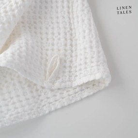 Białe ręczniki zestaw 3 szt. Honeycomb – Linen Tales