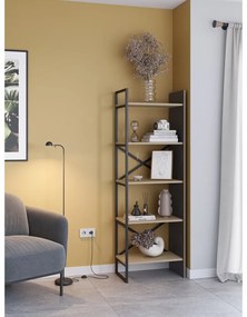 Regał w dekorze dębu 58x175 cm Ara – Marckeric