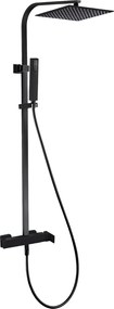 Kiara kolumna prysznicowa mechaniczna czarna - Essebagno