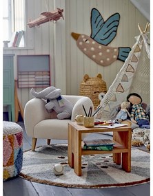 Biały fotel dziecięcy Cade – Bloomingville Mini