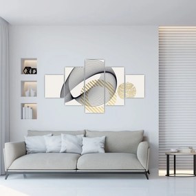 Obraz - Kształty geometryczne N⁰3 (125x70 cm)