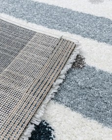 Dywan Stripes and Dots blue 160x230cm