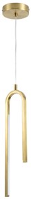 Lampa wisząca LED APP1803-CP Złota Szczotkowana