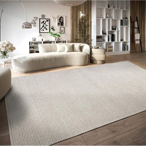 Biały wełniany dywan tkany ręcznie 80x150 cm Francois – Villeroy&amp;Boch